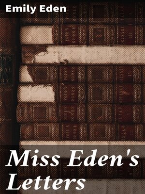 cover image of Miss Eden's Letters